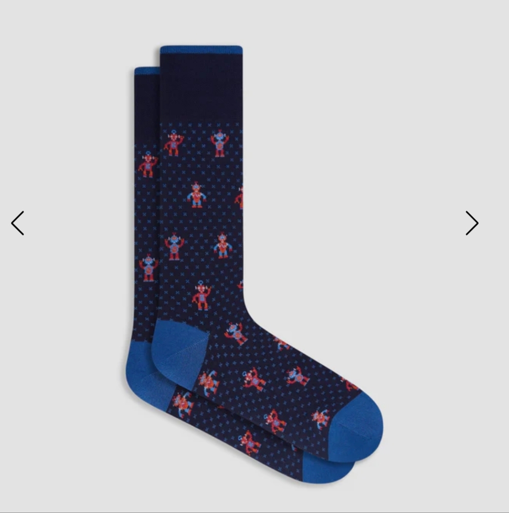 Bugatchi Robot 🧦 Socks